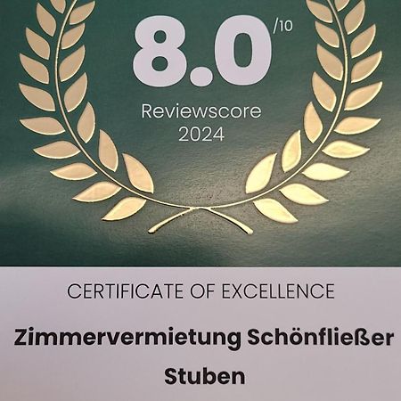 Zimmervermietung Schoenfliesser Stuben Auch Fuer Monteure Eisenhüttenstadt Dış mekan fotoğraf